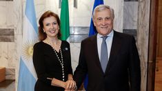 Mondino se reunió con su par, Antonio Tajani.