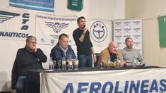 Los gremios aeronáuticos se manifestarán frente al Congreso contra la privatización de Aerolíneas Argentinas.