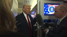 Trump advirtió a Maduro, antes de subir al Air Force. Trump advirtió a Maduro, antes de subir al Air Force.