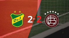vibrante 2-2 entre defensa y justicia y lanus