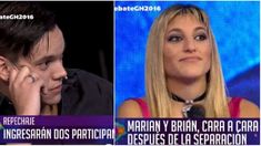 Tenso cruce de Marian y Brian tras la pelea: risas de ella y respuesta letal de él Tenso cruce de Marian y Brian tras la pelea: risas de ella y respuesta letal de él