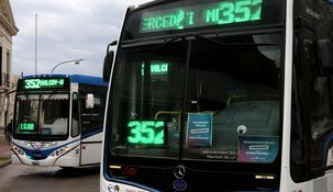 La línea 352 retomará sus operaciones el lunes.