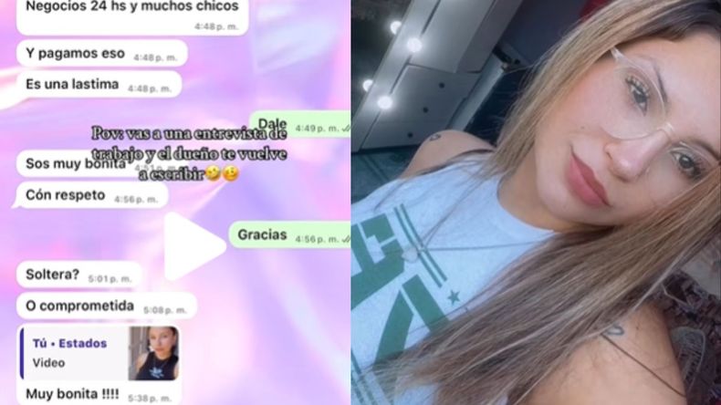 Una joven rechazó un trabajo por el poco dinero que ofrecía y el dueño le hizo una propuesta polémica.