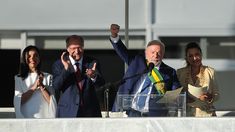 Lula Da Silva asumió su mandato en Brasil el 1 de enero ante mas de 300.000 personas. Lula Da Silva asumió su mandato en Brasil el 1 de enero ante mas de 300.000 personas.