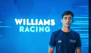 Franco Colapinto debutó en una prueba de Fórmula 1.