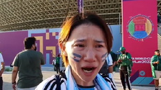 La mujer japonesa se hizo viral por la tristeza poste resultado 1-2 de Argentina frente a Arabia Saudita. La mujer japonesa se hizo viral por la tristeza poste resultado 1-2 de Argentina frente a Arabia Saudita.