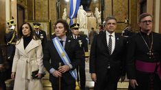 Villarruel y Milei, durante el Tedeum del 25 de mayo e 2025, en el que no se saludaron. Villarruel y Milei, durante el Tedeum del 25 de mayo e 2025, en el que no se saludaron.