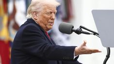 El anuncio fue en el jardín de la Casa Blanca. El anuncio fue en el jardín de la Casa Blanca.