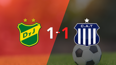 talleres logro sacar el empate a 1 gol en casa de defensa y justicia