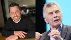 Martín Tetaz y Mauricio Macri. Martín Tetaz y Mauricio Macri.