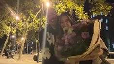La pareja se filmó en las calles de Barcelona. La pareja se filmó en las calles de Barcelona.