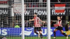 El festejo de gol de Boselli contra Argentinos, por los cuartos de la Copa de la Liga Profesional. El festejo de gol de Boselli contra Argentinos, por los cuartos de la Copa de la Liga Profesional.