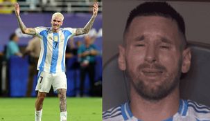 Cuando vimos eso, la gente se genera un griterío total y nosotros la vimos. Ahí es como que dijimos ´es por él´.