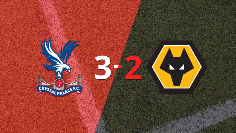 Odsonne Édouard anota doblete en la victoria por 3 a 2 de Crystal Palace sobre Wolverhampton
