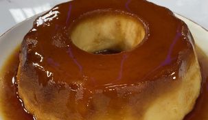 El budin de pan, un clásico postre argentino.