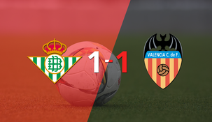 betis y valencia igualaron 1 a 1 betis y valencia igualaron 1 a 1