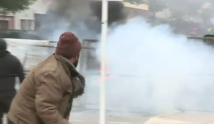 La Policía intentó evitar que la prensa trasmita la represión. La Policía intentó evitar que la prensa trasmita la represión.