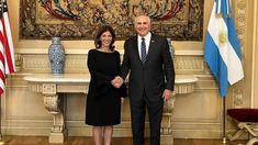 Florencia Misrahi se reunió con el emabajador de EEUU, Marc Stanley. Florencia Misrahi se reunió con el emabajador de EEUU, Marc Stanley.