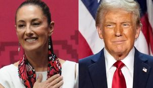 Claudia Sheinbaum y Donald Trump.