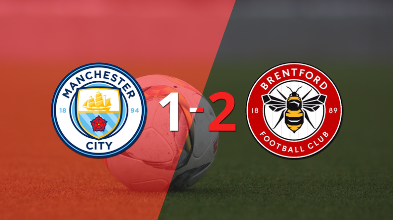 Doblete de Ivan Toney en el triunfo 2-1 de Brentford frente a Manchester City