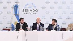 La Ley Bases y el paquete fiscal de Milei siguen frenados en el Senado.&nbsp;