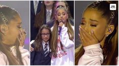 El llanto de Ariana Grande en el concierto One Love Manchester El llanto de Ariana Grande en el concierto One Love Manchester
