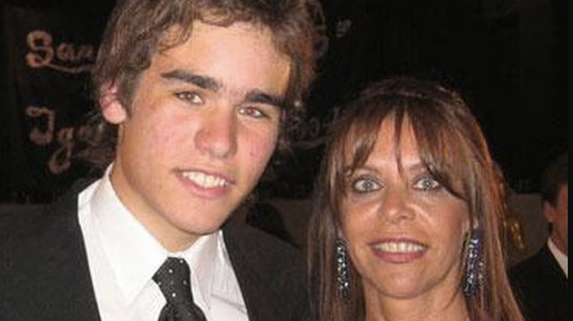 Nora Dalmasso junto a Facundo Macarrón.