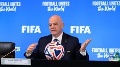 Gianni Infantino, presidente de FIFA. Gianni Infantino, presidente de FIFA.