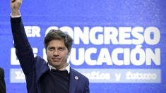 El gobernador bonaerense, Axel Kicillof.