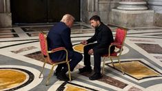 Donald Trump y Volodímir Zelenski se encontraron en el Vaticano durante el velatorio del papa Francisco. Donald Trump y Volodímir Zelenski se encontraron en el Vaticano durante el velatorio del papa Francisco.