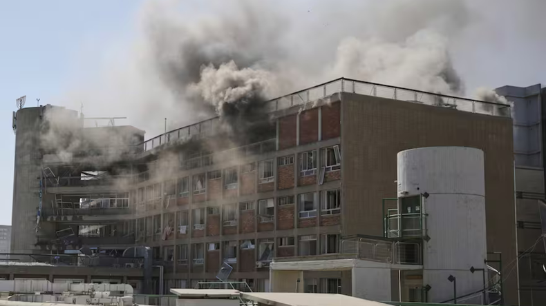 Irán atacó un hospital en Israel.&nbsp;