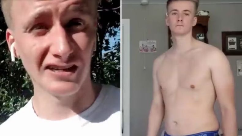 Viral: el impactante cambio físico de un joven que corrió 5 km todos los días de un mes.