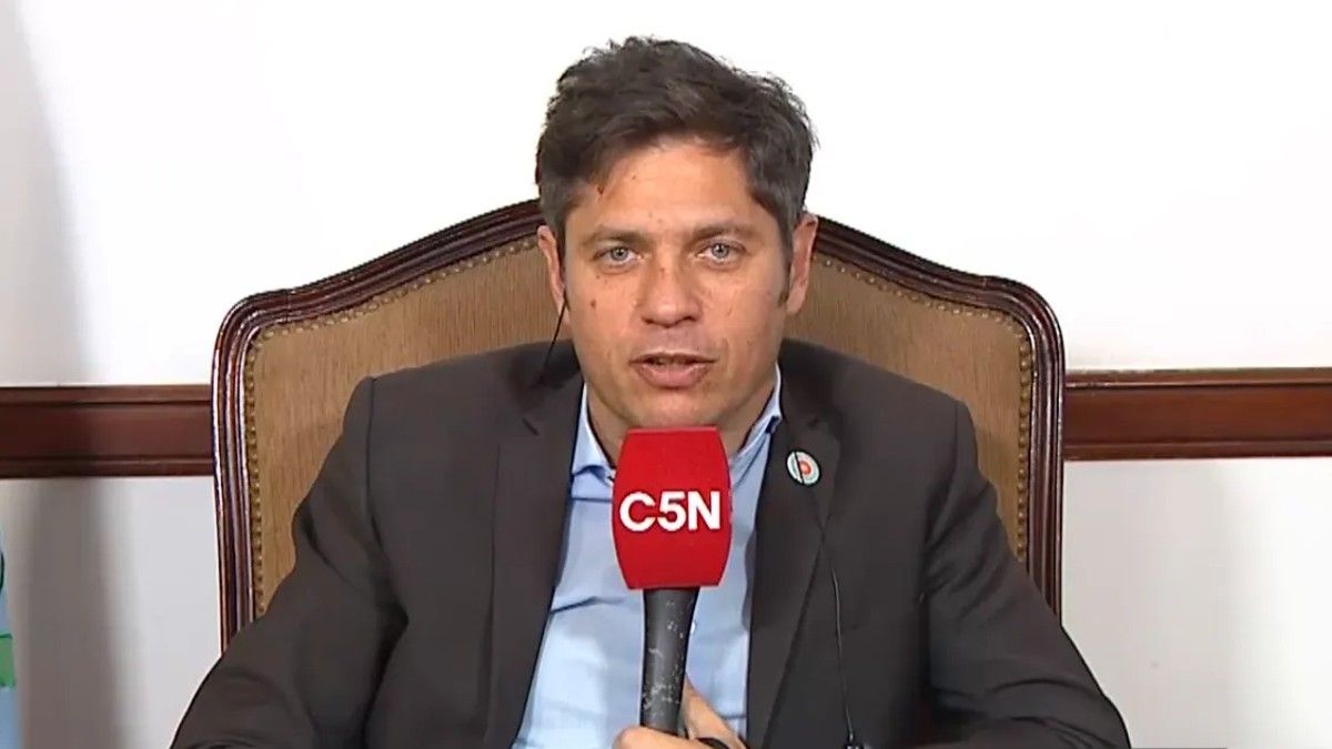 Axel Kicillof: Con el tema del transporte, el Gobierno se borró