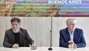 Axel Kicillof y Sergio Ziliotto.