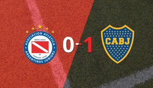 boca juniors gano por la minima en su visita a argentinos juniors