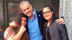 Jorge Rial y sus hijas Jorge Rial y sus hijas