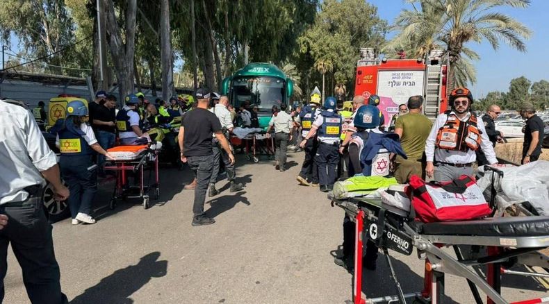 10 de los heridos revisten gravedad y debieron ser hospitalizados.