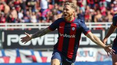 El crack vasco, de 31 años, hizo su estreno en la red con la camiseta de San Lorenzo. El crack vasco, de 31 años, hizo su estreno en la red con la camiseta de San Lorenzo.