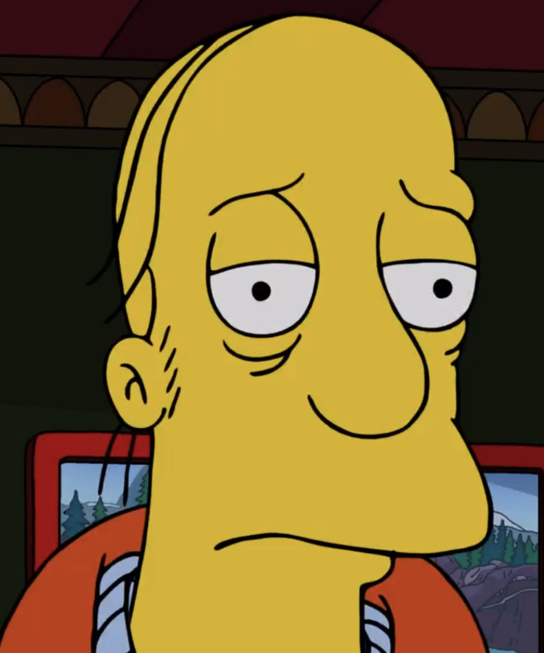 Larry Dalrymple falleció en el último capítulo de Los Simpson. Estuvo las 35 temporadas.
