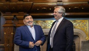 El recuerdo de Alberto Fernández a dos años de la muerte de Diego Armando Maradona