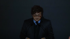 Milei desafió al Congreso en su charla con empresarios.