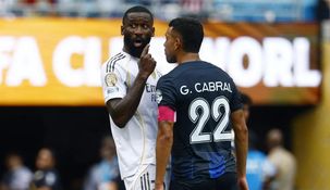 El alemán y el argentino tuvieron un fuerte cruce. El alemán y el argentino tuvieron un fuerte cruce.