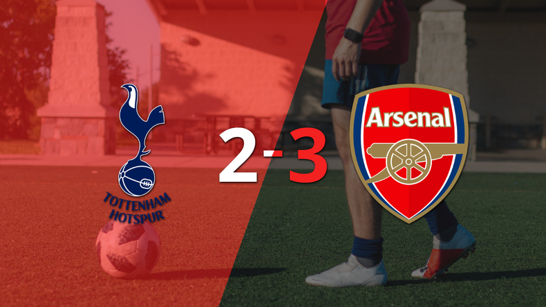 Arsenal pasó por encima a Tottenham, al vencerlo en el Derbi del norte de Londres