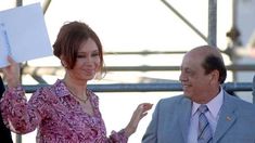 Cristina Kirchner junto a Juan José Mussi. Cristina Kirchner junto a Juan José Mussi.