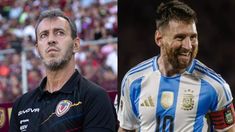 Fernando Batista y Lionel Messi. Fernando Batista y Lionel Messi.