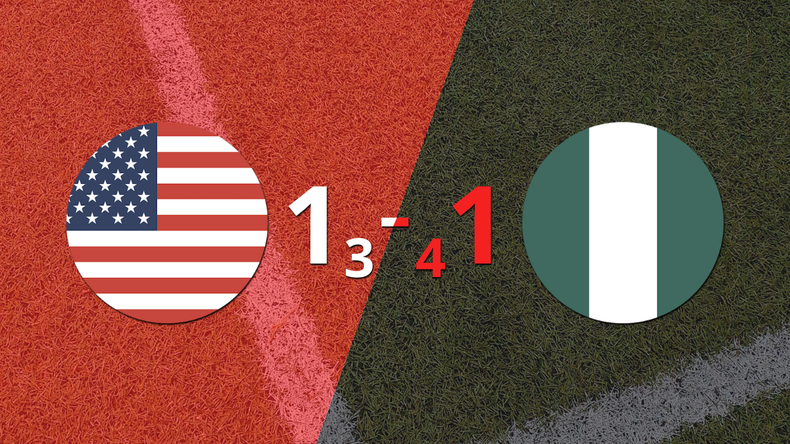 Por penales, Nigeria eliminó a Estados Unidos
