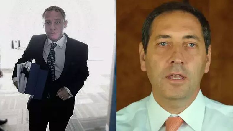 Germán Vito Fernández Lahore (izq.) y Santiago Martínez Tanoira