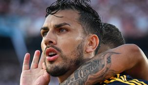 Leandro Paredes convirtió un gol para Boca.
