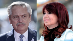 Alberto Fernández y Cristina Kirchner.