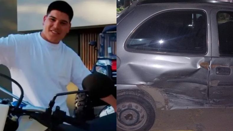 Thiago Medina sufrió un duro accidente mientras manejaba su moto el pasado viernes.
